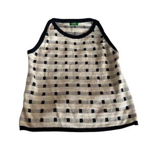 Benetton knit top Size Small Made in Italy